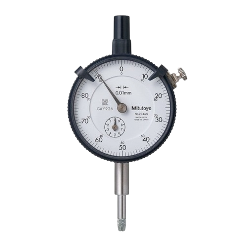 MITUTOYO 2046s Dial Gauge 0-10mm 0.01 Precise Graduation - New