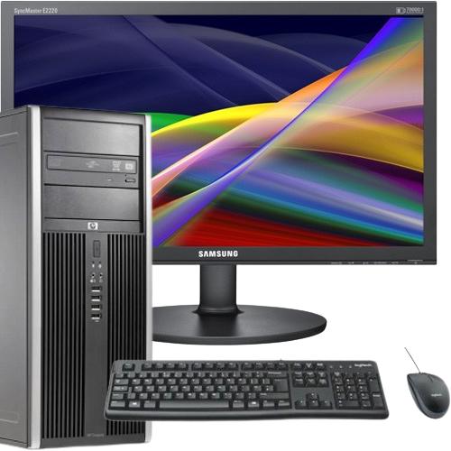 HP PC BUNDLE 8200 i5-2400  + HP MONITOR 23" P232" - RFB - 2YW